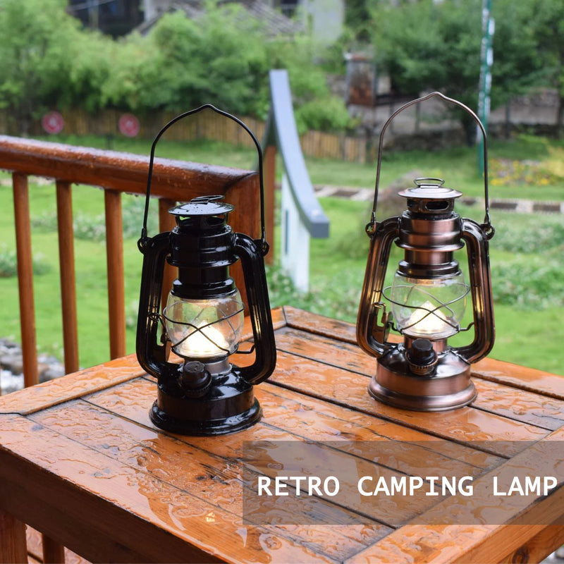 lampe d'ambiance rétro portable rechargeable pour camping et fêtes