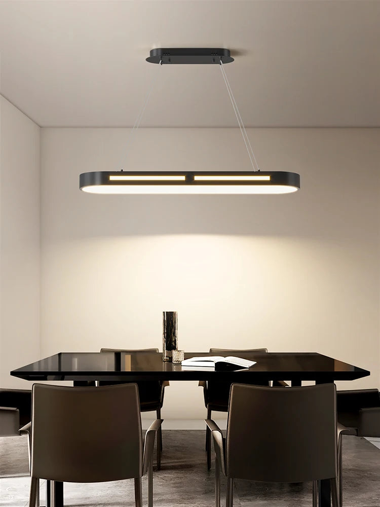 "lustre moderne minimaliste led barre de lumière de luxe"