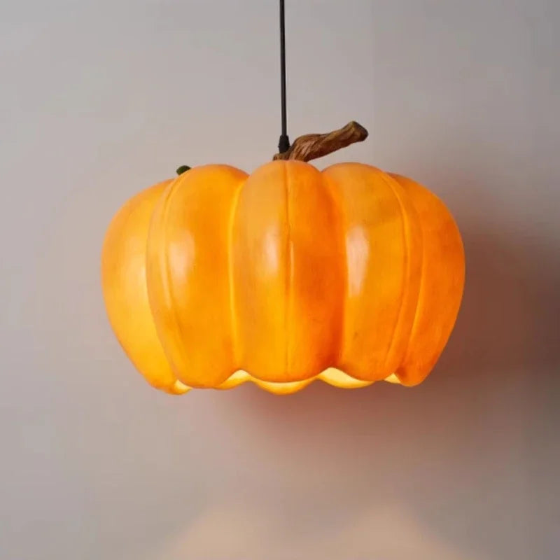 lustre rétro en forme de citrouille pour décoration d'Halloween