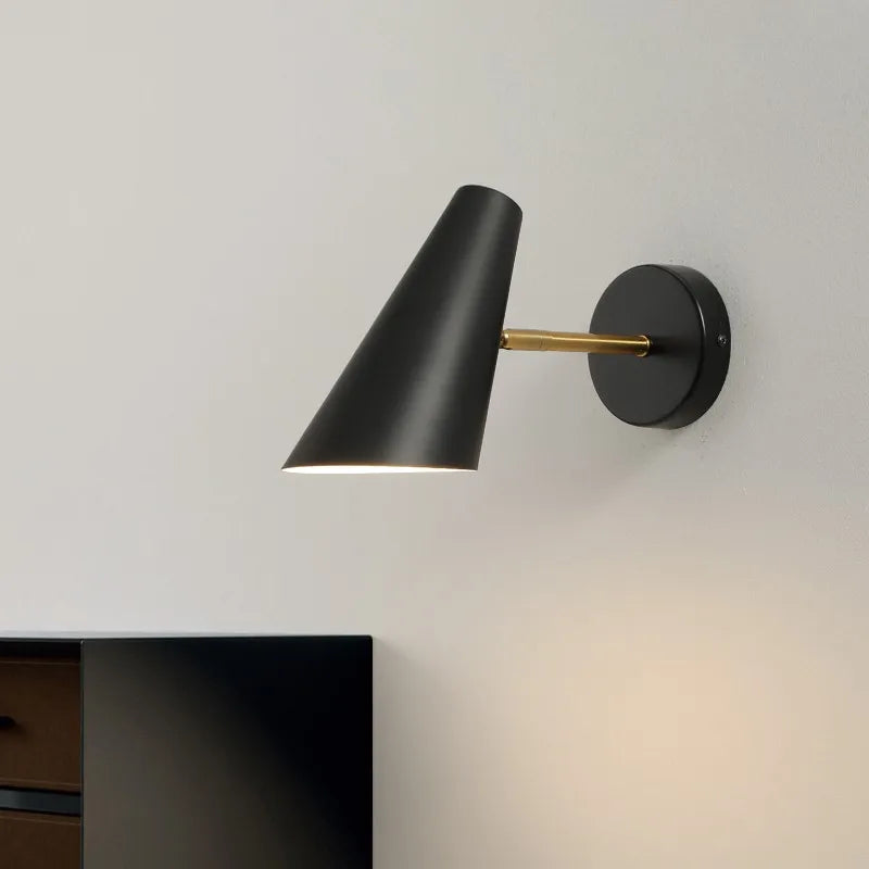 lampe de chevet nordique moderne avec interrupteur créatif et mobile