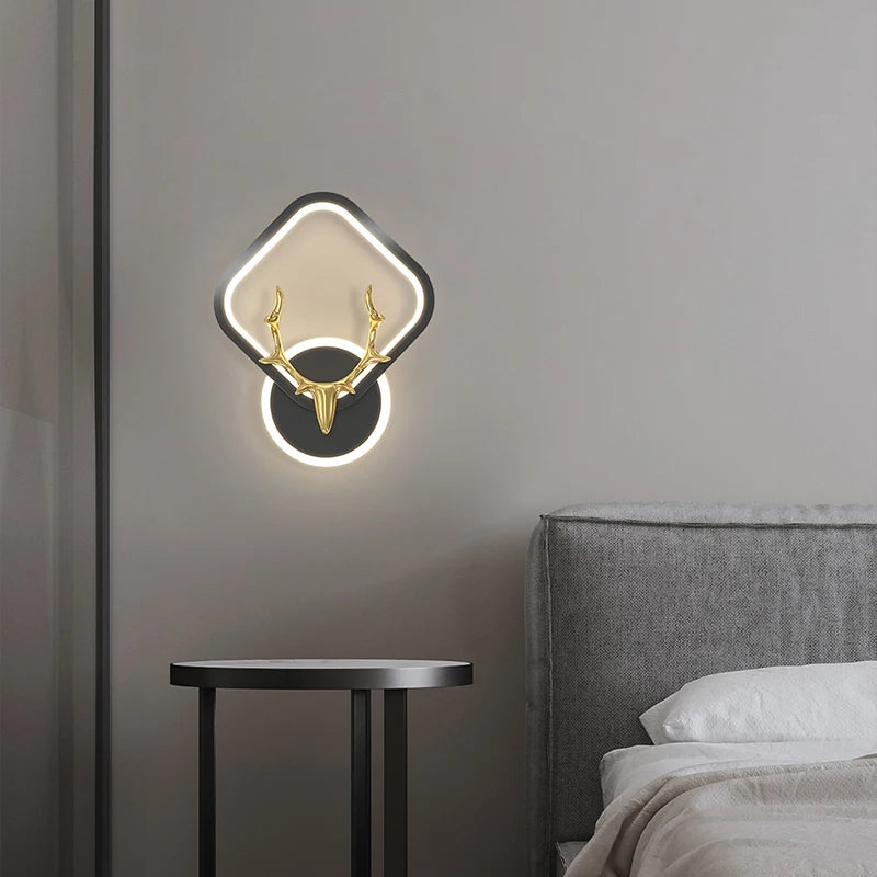 applique murale led design nordique moderne pour décoration intérieure