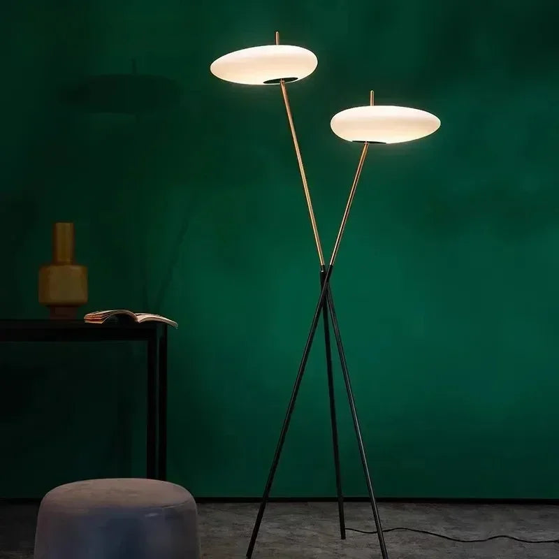 lampadaire moderne en acrylique style nordique pour décoration intérieure