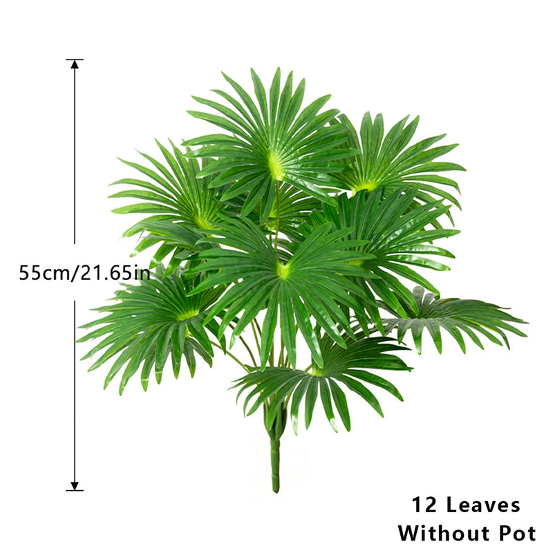 palmier artificiel tropical haut pour décoration intérieure et extérieure