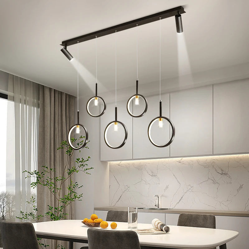 suspension moderne à led pour intérieur élégant et design