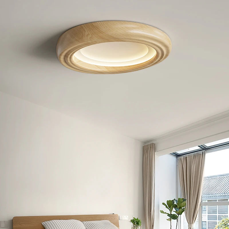 plafonnier nordique moderne créatif rond pour intérieur décoratif