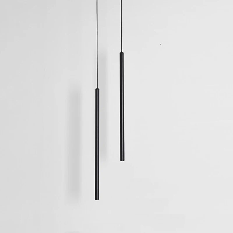 suspension led au design minimaliste pour restaurant ou bar