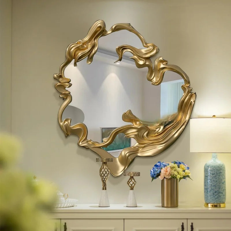 miroir décoratif léger de style européen personnalisable pour intérieur