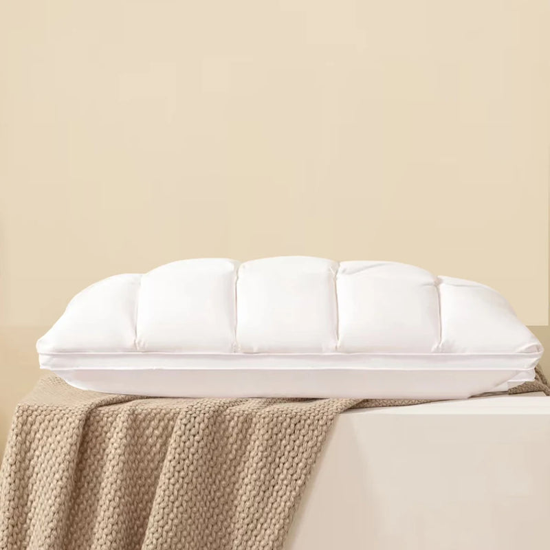 oreiller luxe en duvet d'oie pour un sommeil confortable