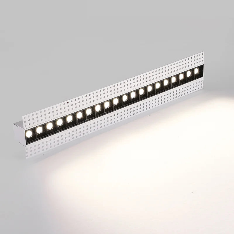 plafonnier led encastrable linéaire créatif sans rebord magnetique