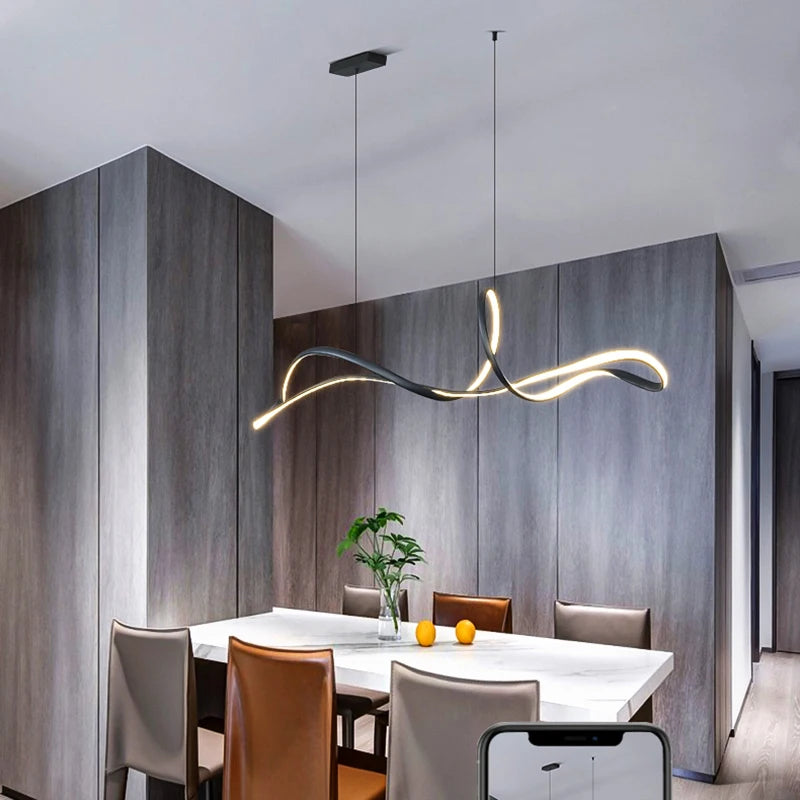 plafonnier led suspendu design nordique minimaliste nouvelle collection 2023