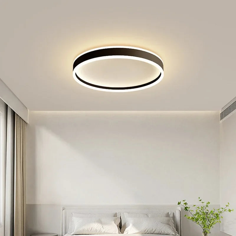 plafonnier led nordique à intensité variable pour intérieur