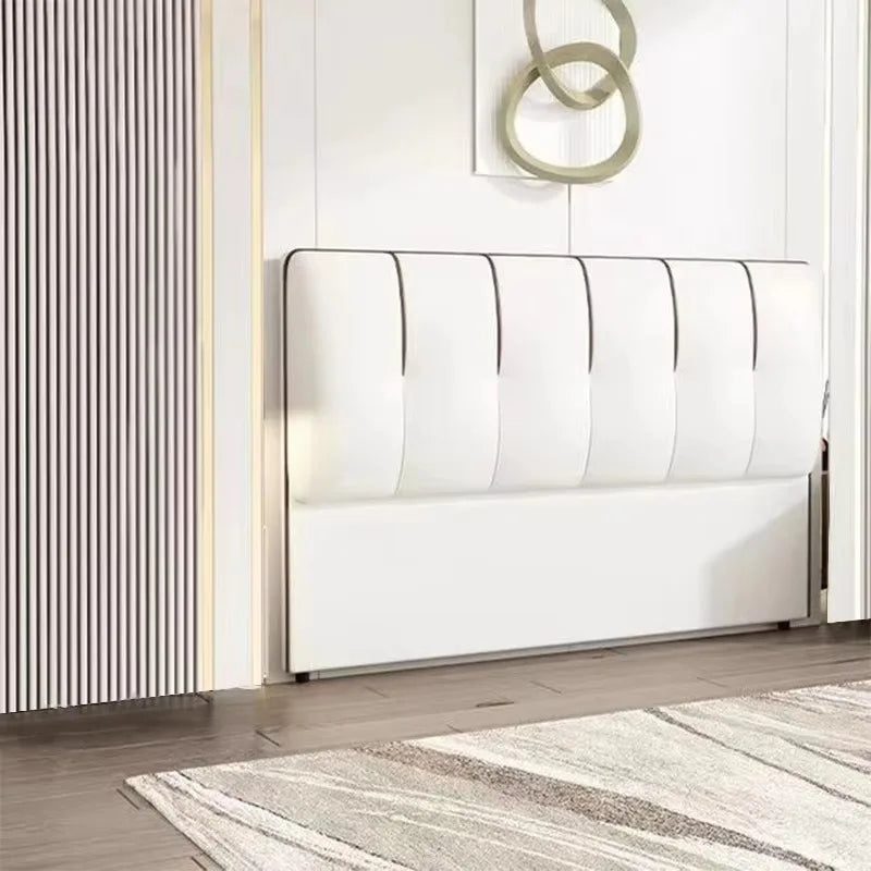 chambre moderne tête de lit design minimaliste rembourrée meubles élégants