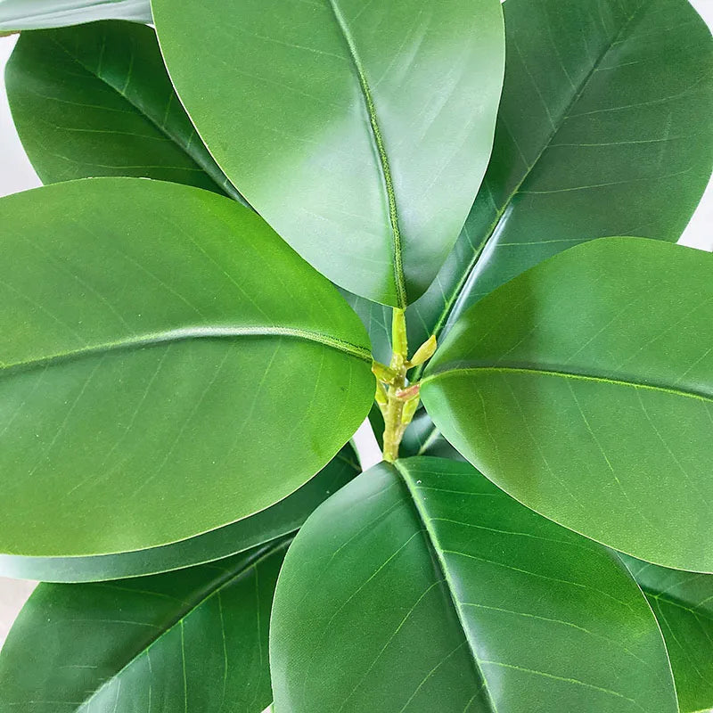 faux ficus magnolia artificiel plantes décoratives pour intérieur et extérieur