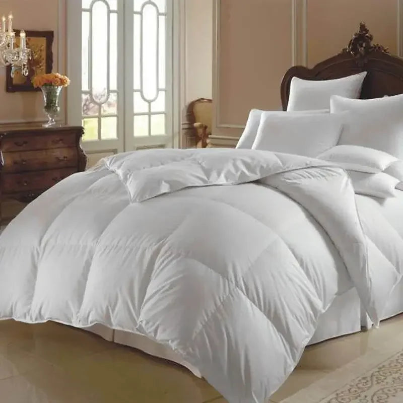 couette 100 pour cent duvet d'oie pour saison froide