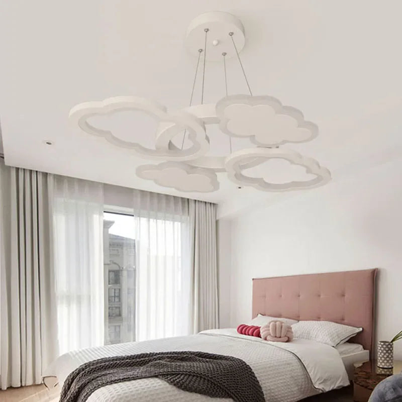 lustre led moderne créatif pour chambre enfant et salon intérieur