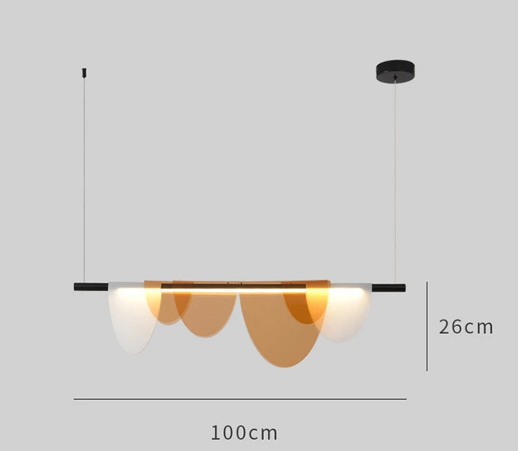 suspension à led créative pour décoration intérieure moderne