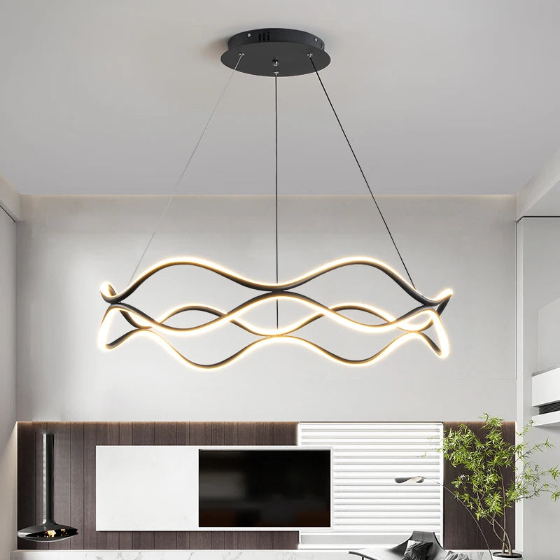 lustre nordique minimaliste atmosphérique pour déco maison moderne