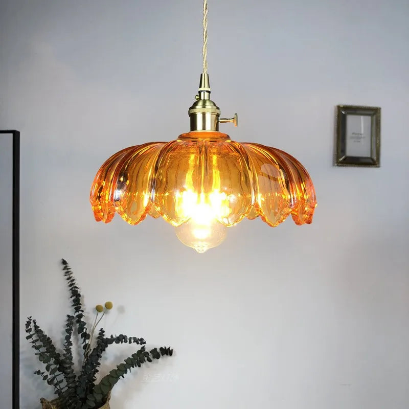 suspension en verre scandinave pour une décoration moderne