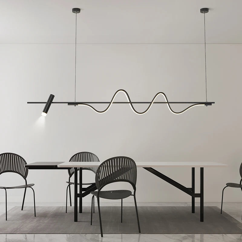 lustre de restaurant minimaliste art moderne 2022