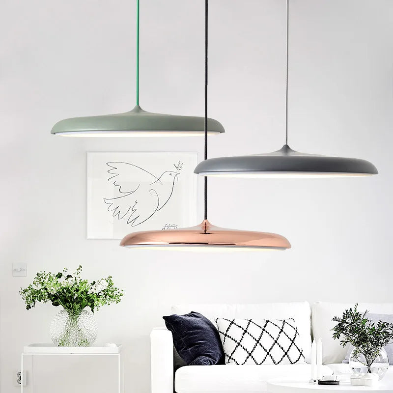 lustres modernes minimalistes lampes led pour bar et table