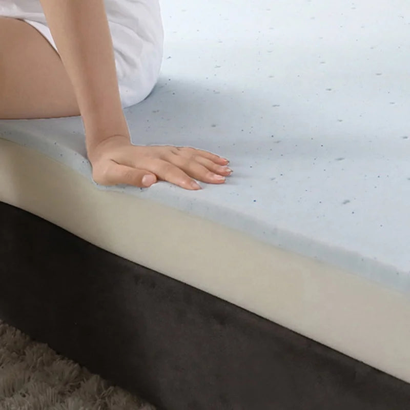 surmatelas en mousse à mémoire de forme gel pour confort optimal