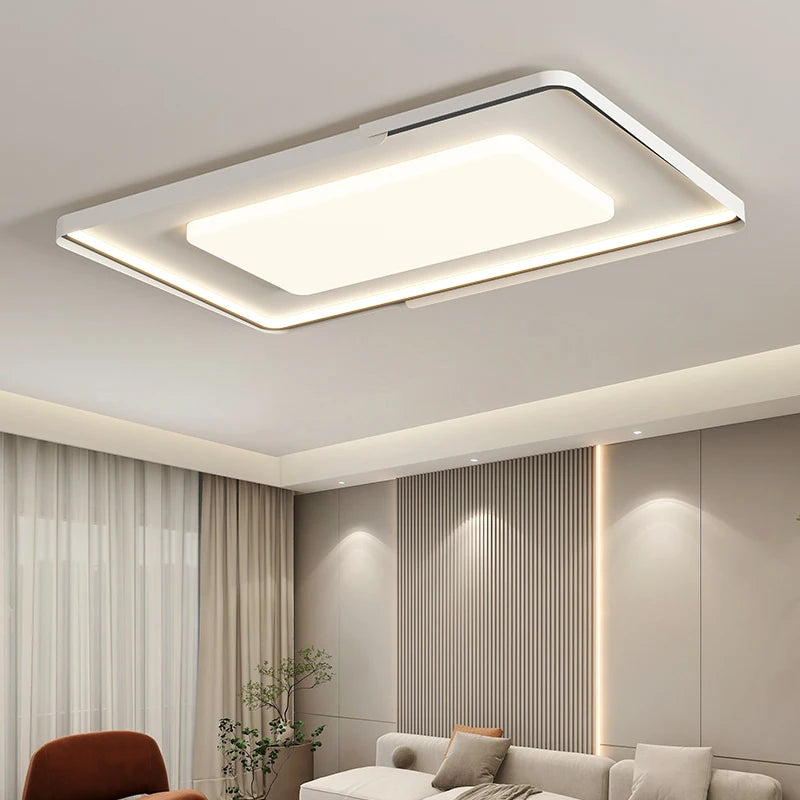 plafonnier led moderne intérieur à intensité variable pour tous les espaces