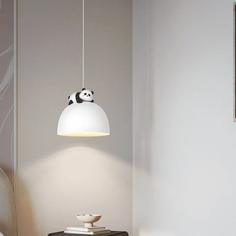 lustre mignon pour chambre d'enfant avec nœud lapin