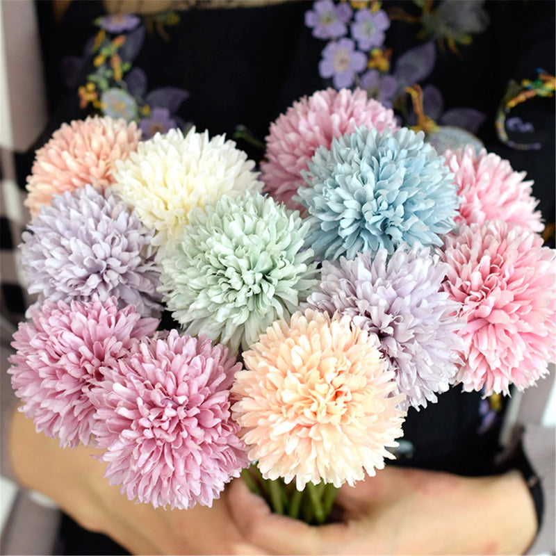 fleurs d'hortensia artificielles pour décoration de mariage et table