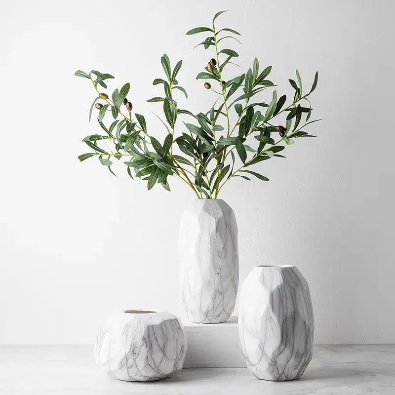 vase en céramique nordique pour fleurs séchées décoration élégante