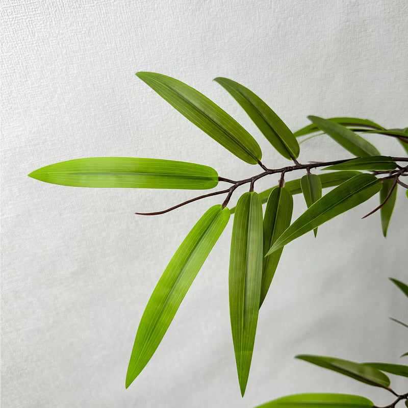 feuilles de bambou artificielles pour décoration d'événements et fêtes