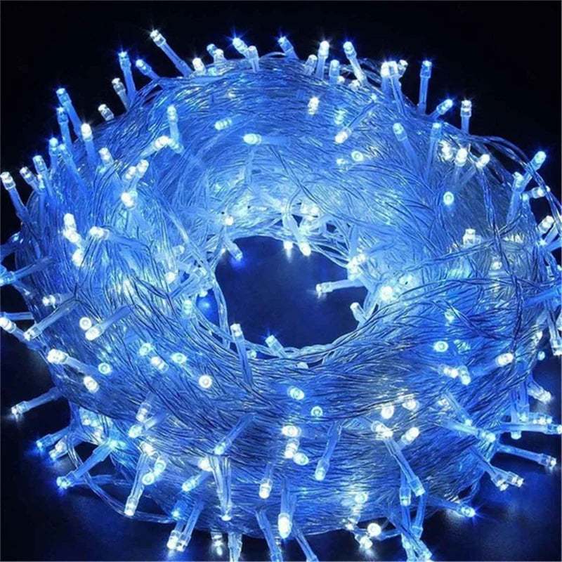 guirlande lumineuse extérieure 100 LED pour Noël et fêtes