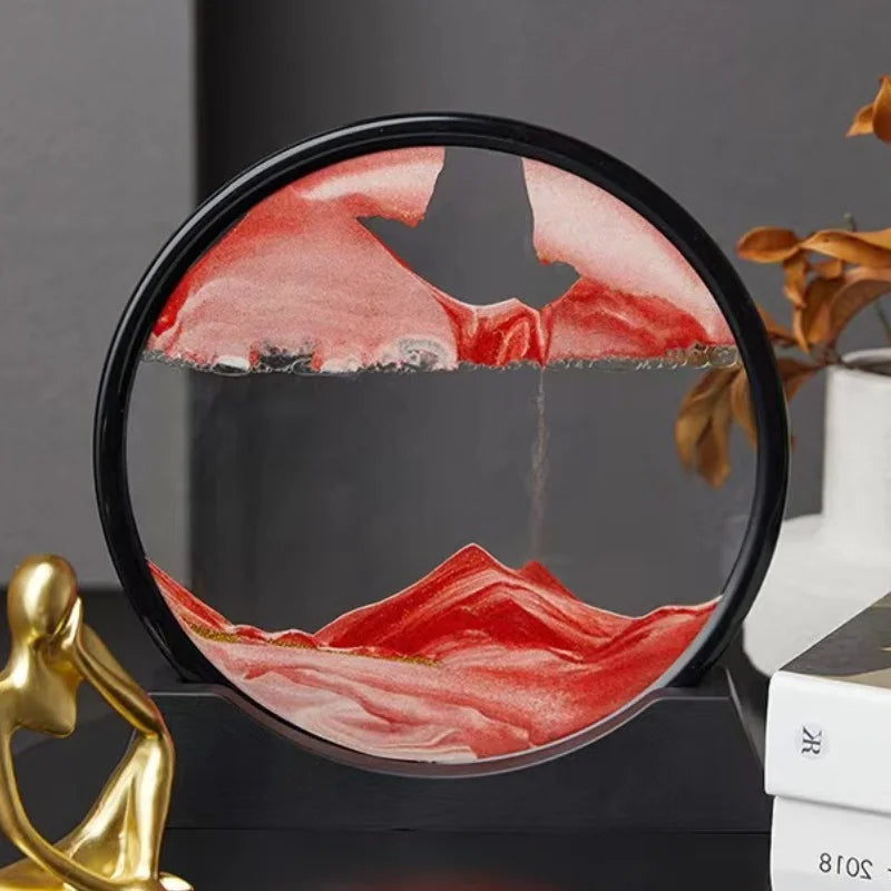 art de sable créatif en verre liquide décor intérieur