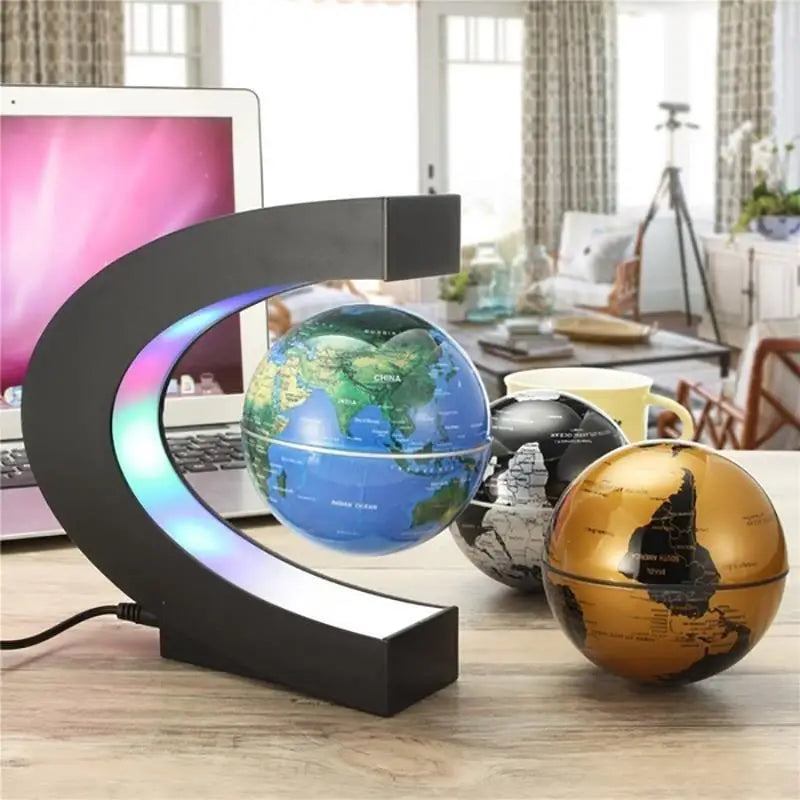 globe flottant à lévitation magnétique lampe décorative cadeau original