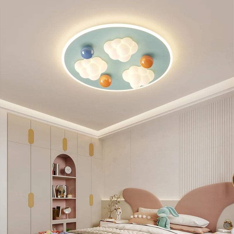 plafonnier moderne pour chambre d'enfant ciel nuage créatif et chaleureux