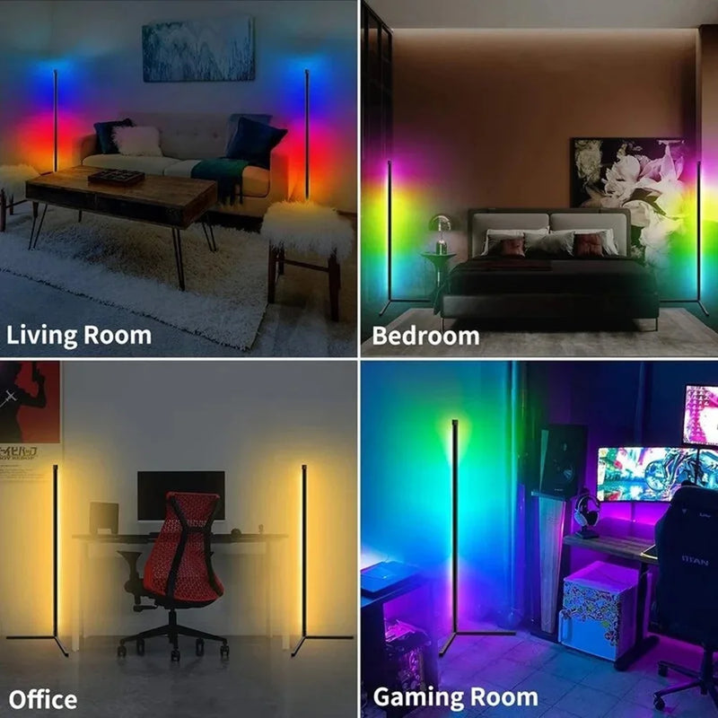 lampe salon smart rgb couleur musique télécommande