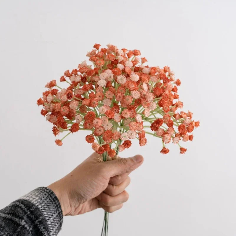 bouquet de gypsophiles artificielles pour décoration de mariage