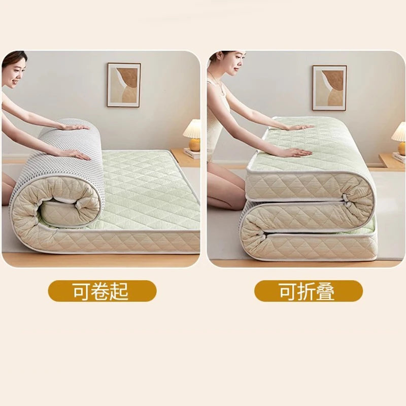 matelas en coco latex doux été mémoire épais tatami