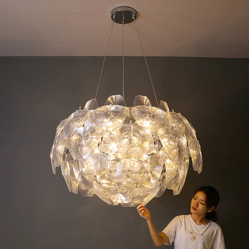 lustre créatif nordique design moderne pour éclairage intérieur