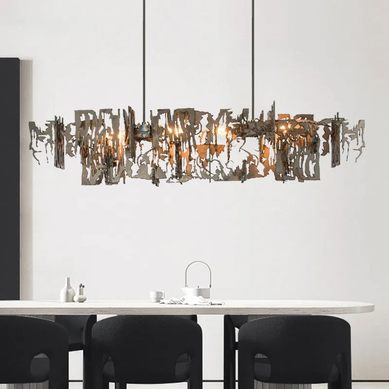 lustre post-moderne artistique pour restaurant éclairage décoratif de table