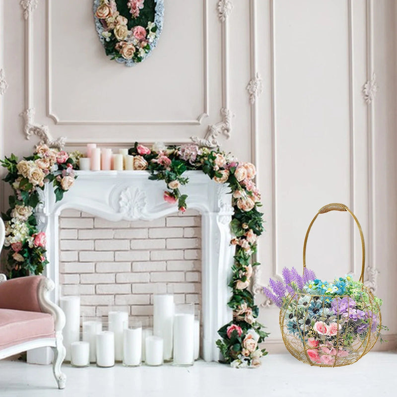 paniers de rangement créatifs pour fête mariage et décoration