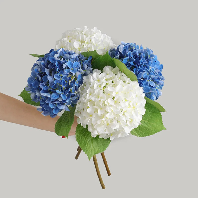 fleur d'hortensia artificielle pour décoration de mariage et fête