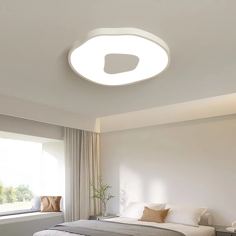 lustre led minimaliste cercle pour éclairage intérieur qiyimei