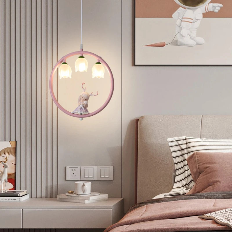 suspension mignonne pour chambre de petite fille moderne