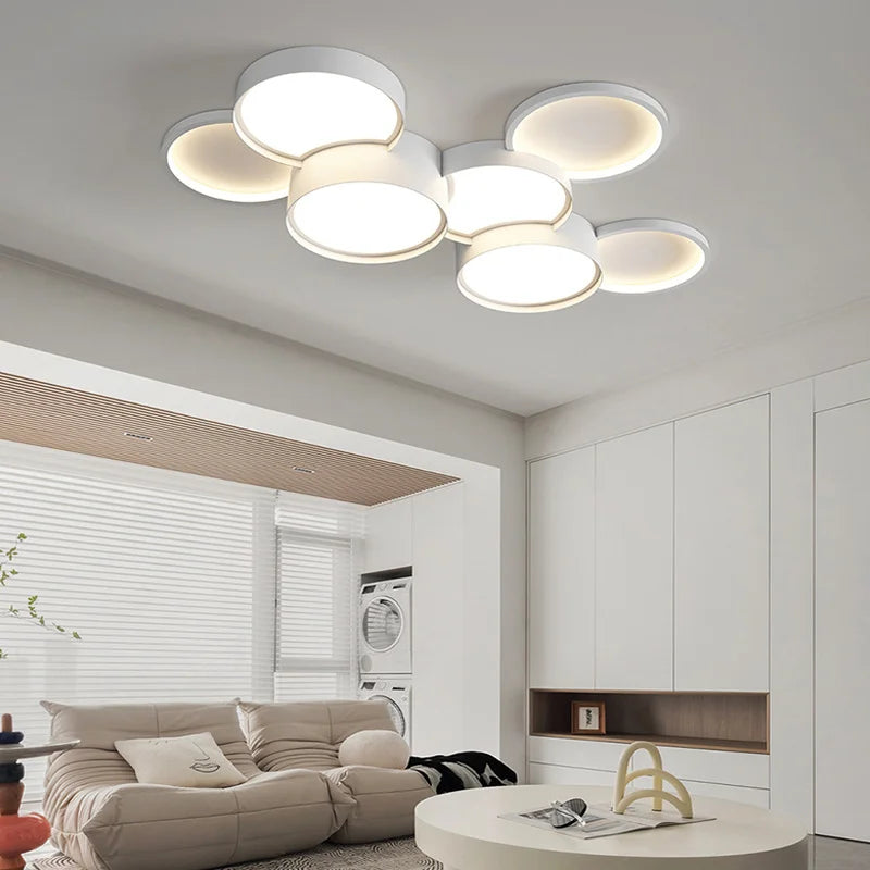 lustre moderne à leds pour un éclairage intérieur élégant