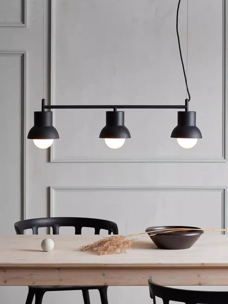 lustre nordique moderne minimaliste trois têtes personnalisé design créatif