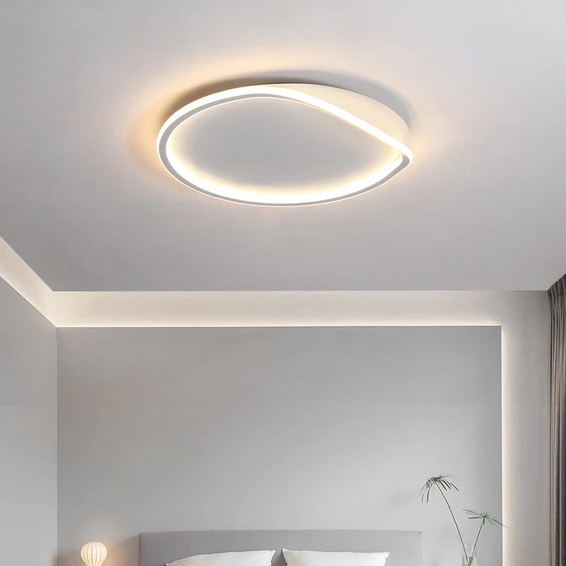 ouqi plafonnier led moderne minimaliste créatif nordique