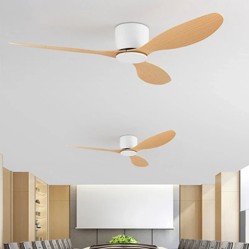 ventilateur de plafond moderne avec télécommande sans lumière