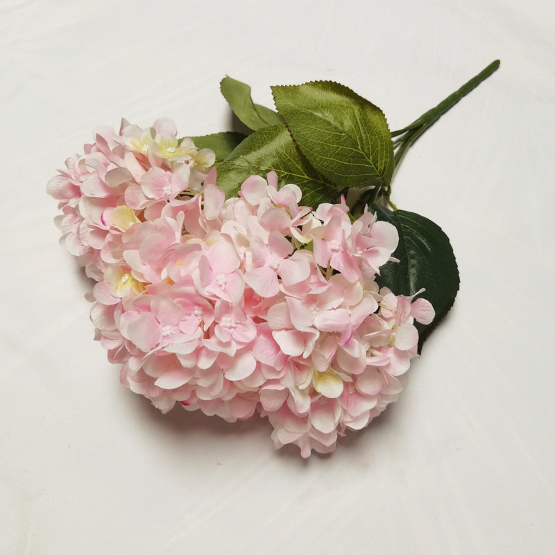 bouquets d'hortensias artificiels en soie pour décoration florale