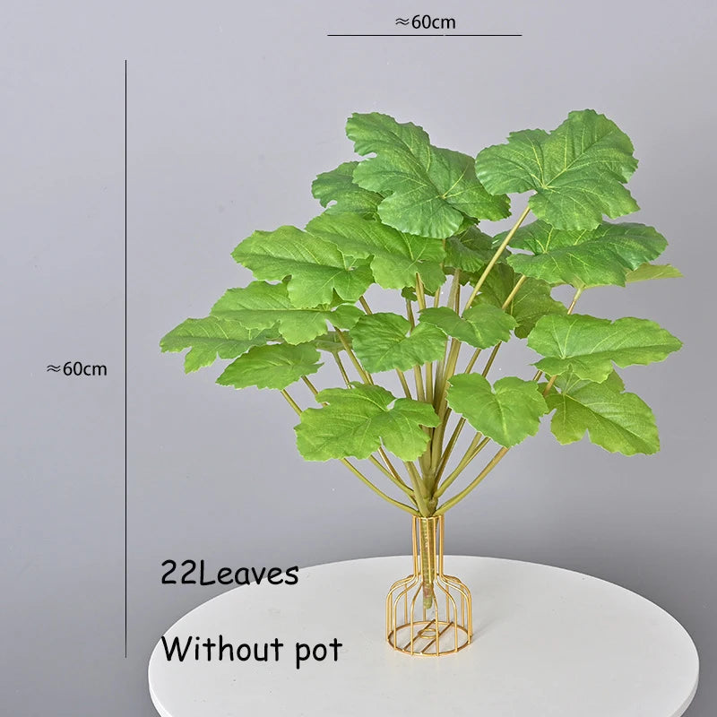 branches de ficus artificiel pour décoration de jardin et paysage