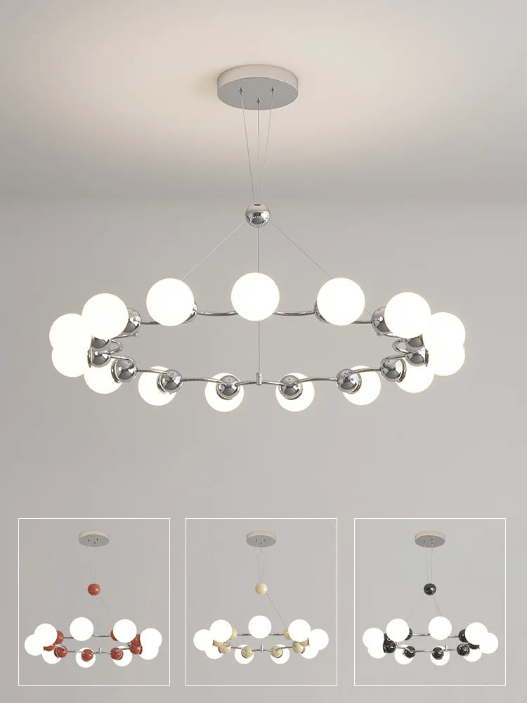 suspension moderne led pour décoration intérieure élégante